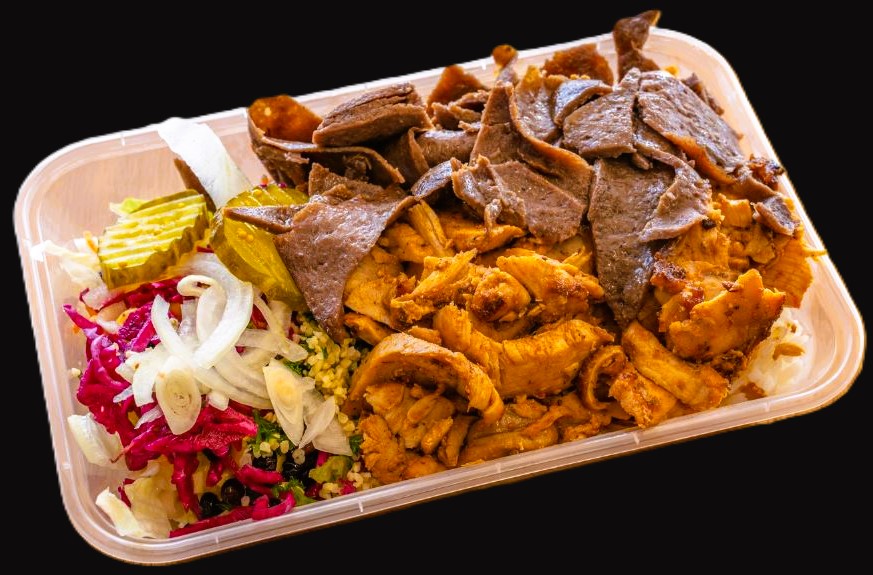 Mix on Rice from Kebab Kingdom